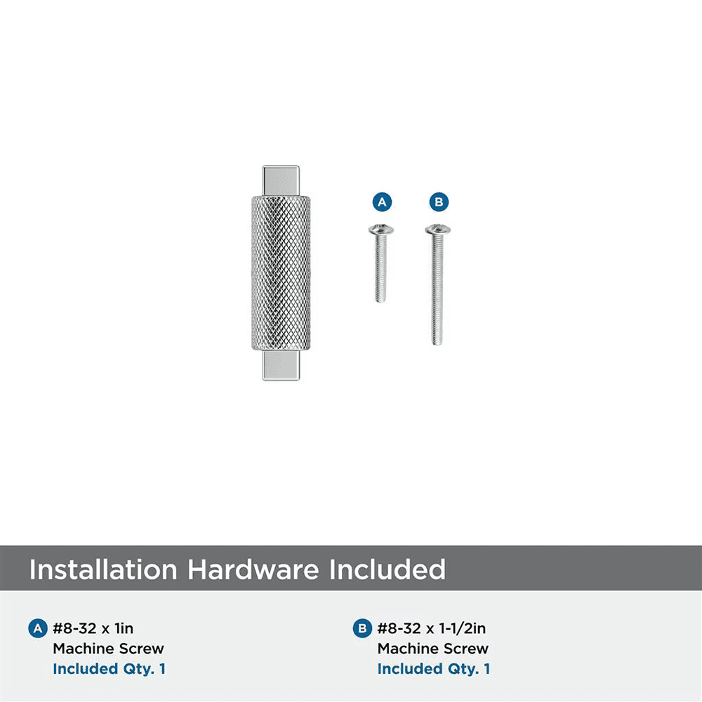 2" Balata Cabinet Knob, Polished Chrome Alt 2 - Image