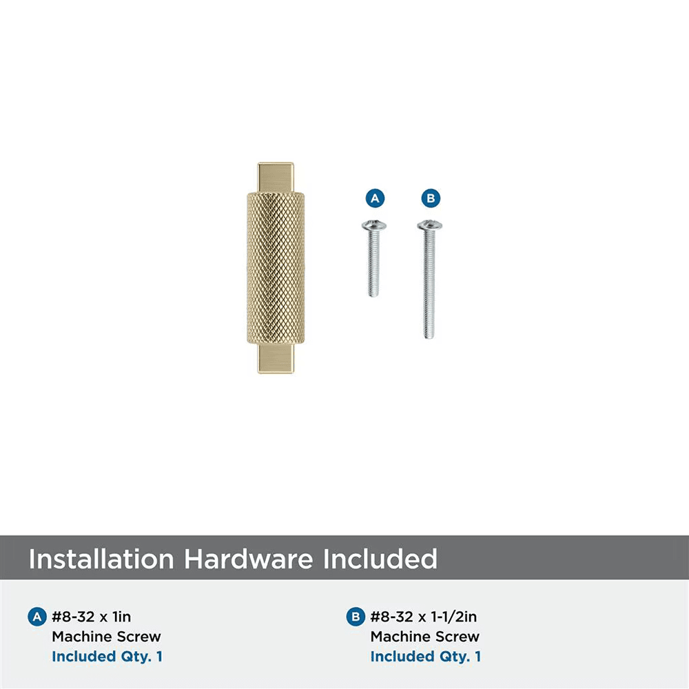 2" Balata Cabinet Knob, Golden Champagne Alt 2 - Image