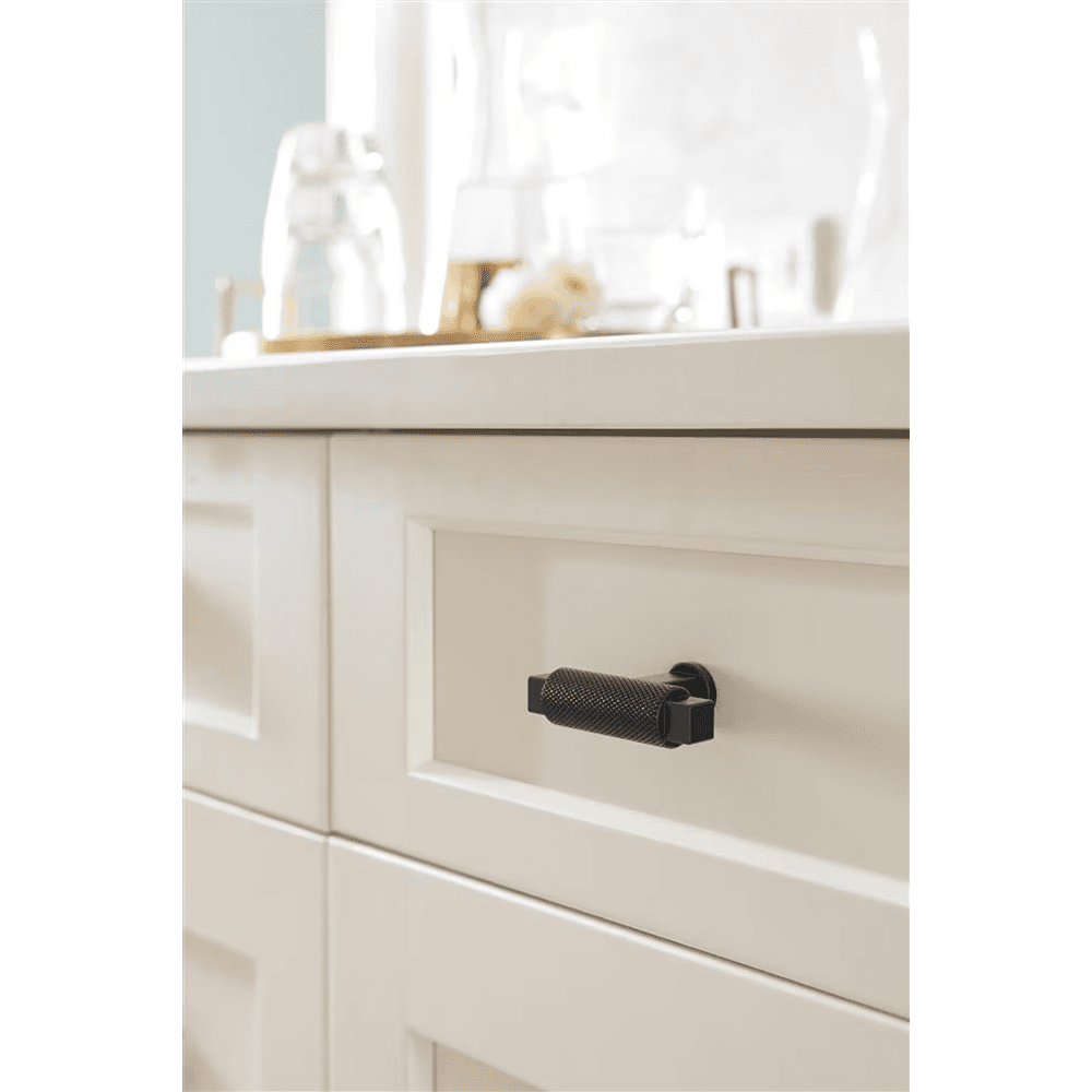2" Balata Cabinet Knob, Matte Black Alt 3 - Image
