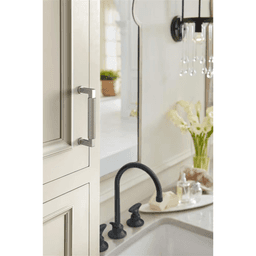 96mm Balata Cabinet Pull, Satin Nickel Alt 3 - Image