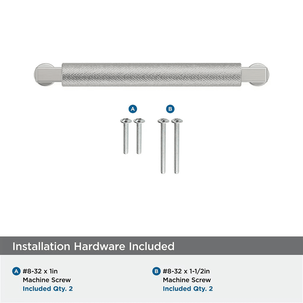 128mm Balata Cabinet Pull, Satin Nickel Alt 2 - Image