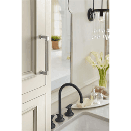128mm Balata Cabinet Pull, Satin Nickel Alt 3 - Image