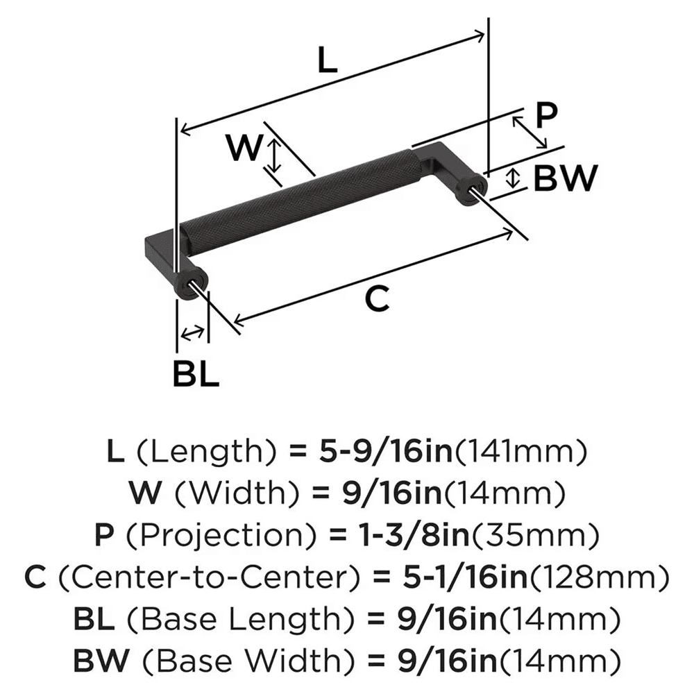 128mm Balata Cabinet Pull, Oil-Rubbed Bronze Alt 1 - Image