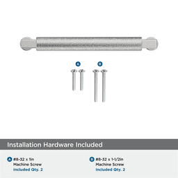 128mm Balata Cabinet Pull, Polished Nickel Alt 2 - Image