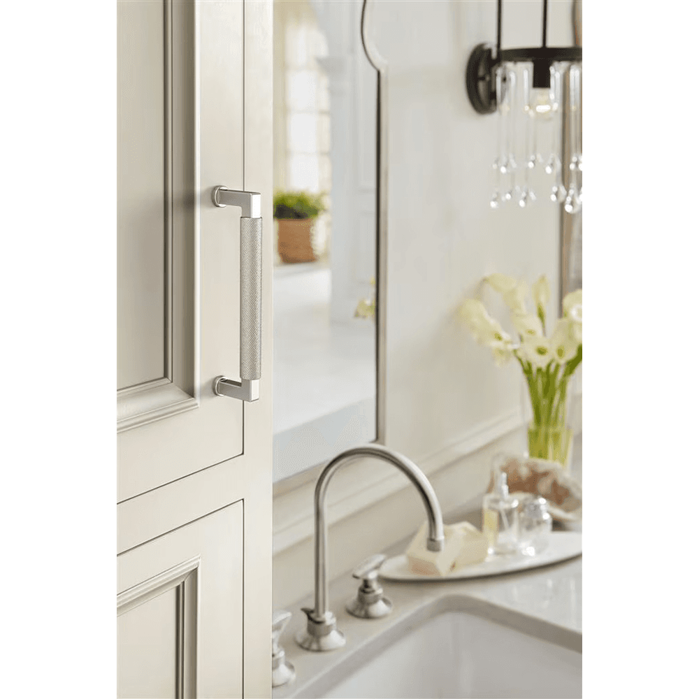 128mm Balata Cabinet Pull, Polished Nickel Alt 3 - Image