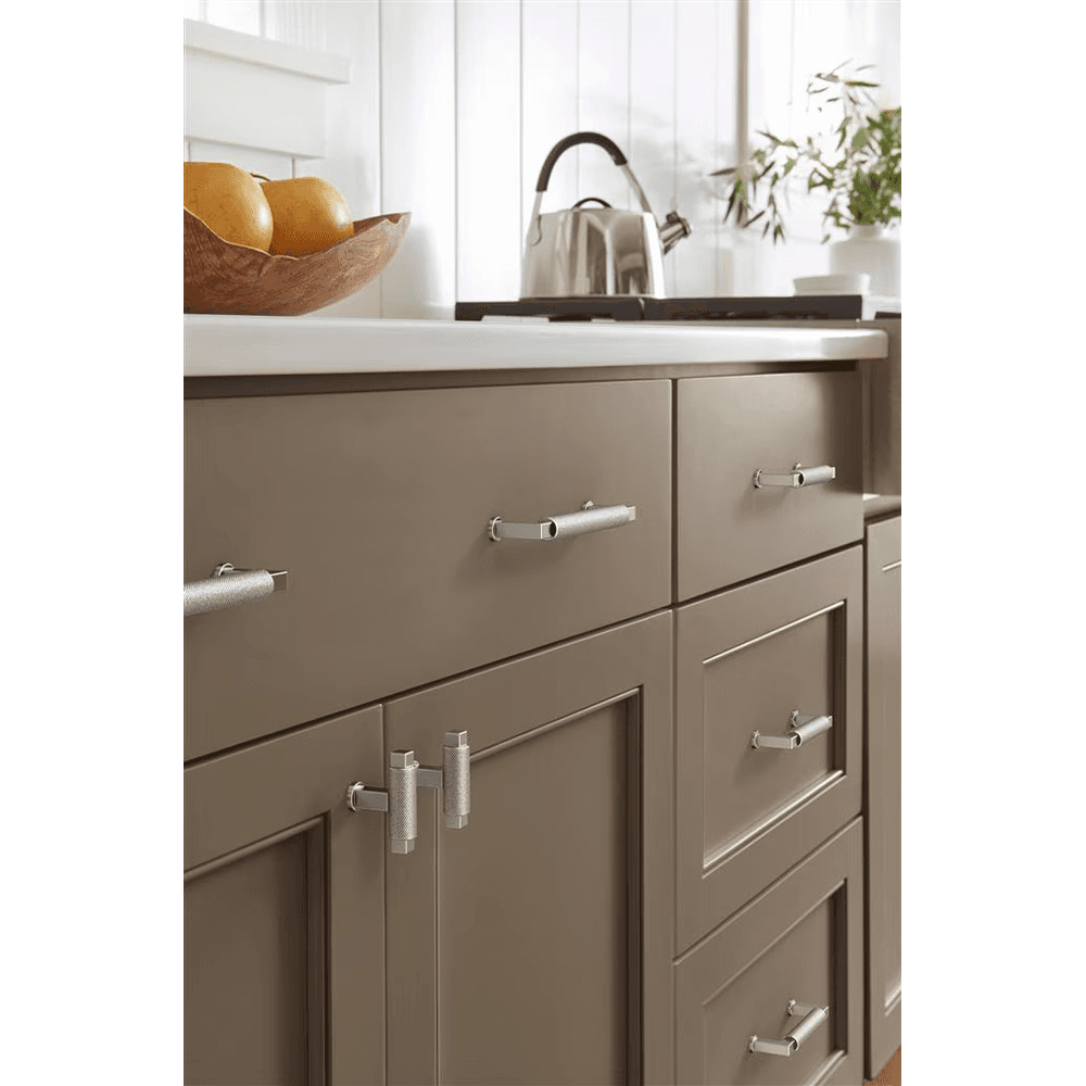 128mm Balata Cabinet Pull, Polished Nickel Alt 4 - Image