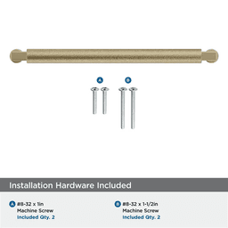 192mm Balata Cabinet Pull, Golden Champagne Alt 2 - Image