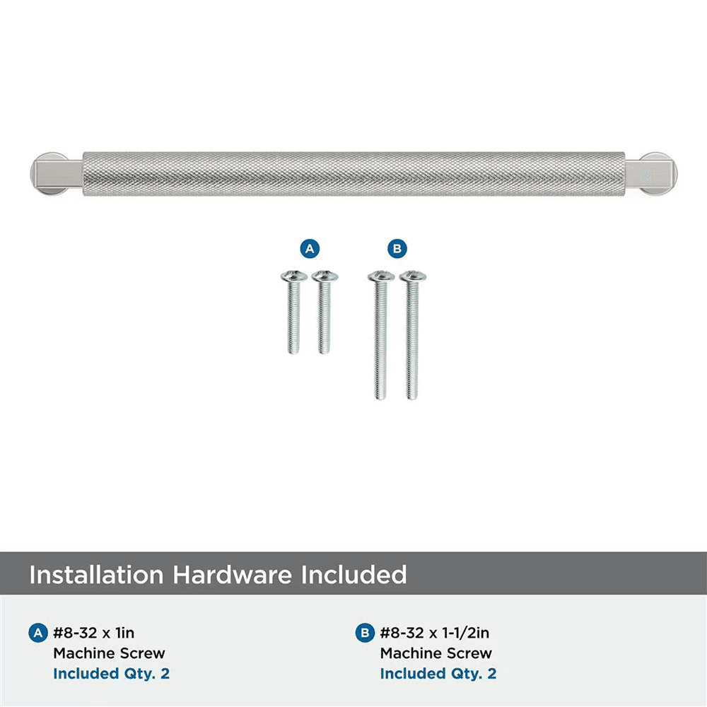 192mm Balata Cabinet Pull, Satin Nickel Alt 2 - Image