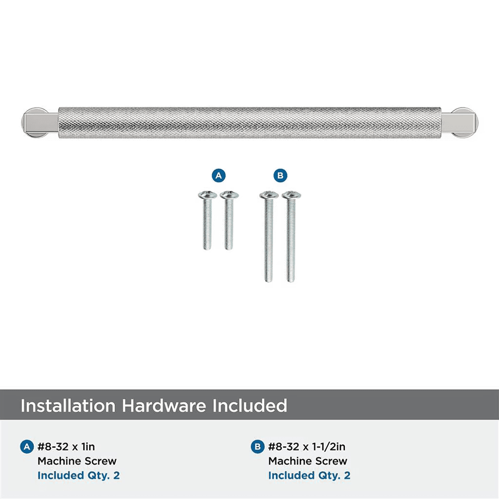 192mm Balata Cabinet Pull, Polished Nickel Alt 2 - Image