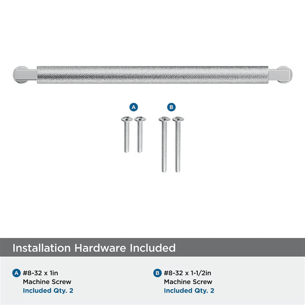 224mm Balata Cabinet Pull, Polished Chrome Alt 2 - Image