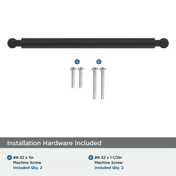 224mm Balata Cabinet Pull, Oil-Rubbed Bronze Alt 2 - Image