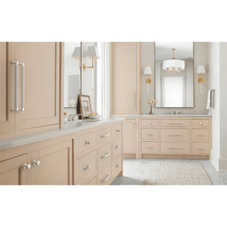 256mm Balata Cabinet Pull, Polished Nickel Alt 4 - Image