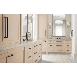 320mm Balata Cabinet Pull, Matte Black Alt 4 - Image