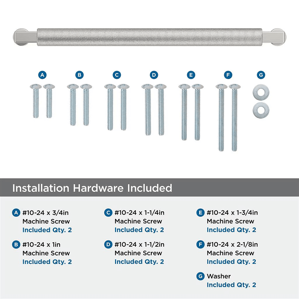 305mm Balata Appliance Pull, Satin Nickel Alt 2 - Image
