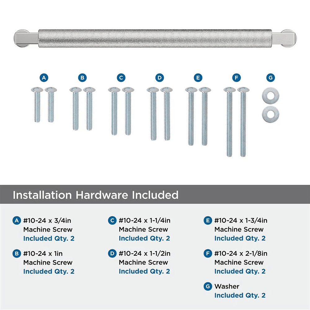 305mm Balata Appliance Pull, Polished Nickel Alt 2 - Image