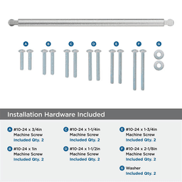 457mm Balata Appliance Pull, Polished Nickel Alt 2 - Image