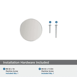 1-1/8" Balata Cabinet Knob, Polished Nickel Alt 2 - Image