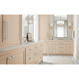 1" Ballard Cabinet Knob, Polished Chrome Alt 4 - Image