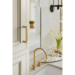 96mm Ballard Cabinet Pull, Champagne Bronze Alt 3 - Image