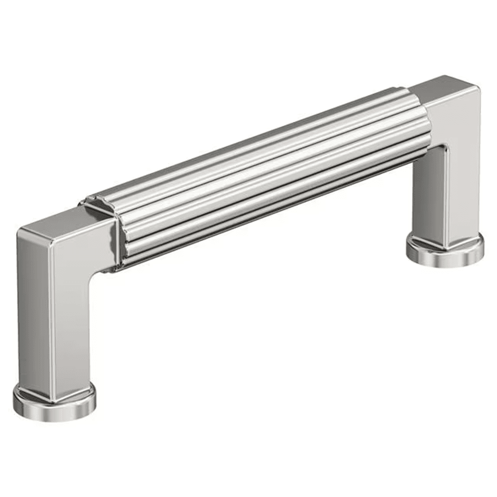 96mm Ballard Cabinet Pull, Polished Nickel Main - Image