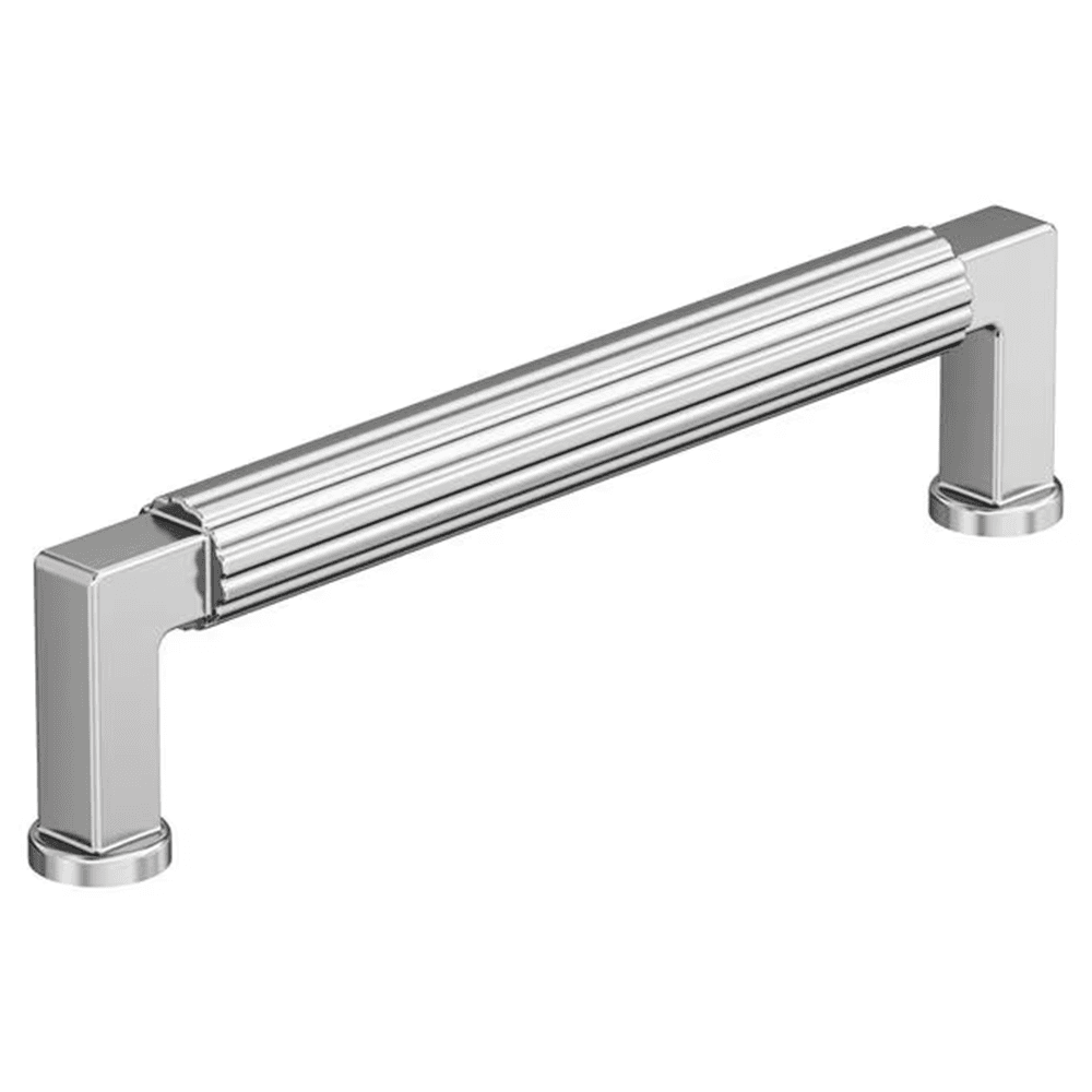 128mm Ballard Cabinet Pull, Polished Chrome Main - Image