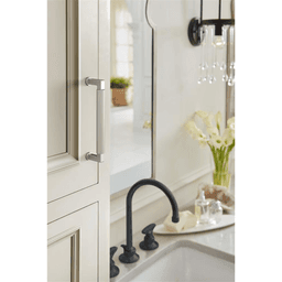 128mm Ballard Cabinet Pull, Satin Nickel Alt 3 - Image