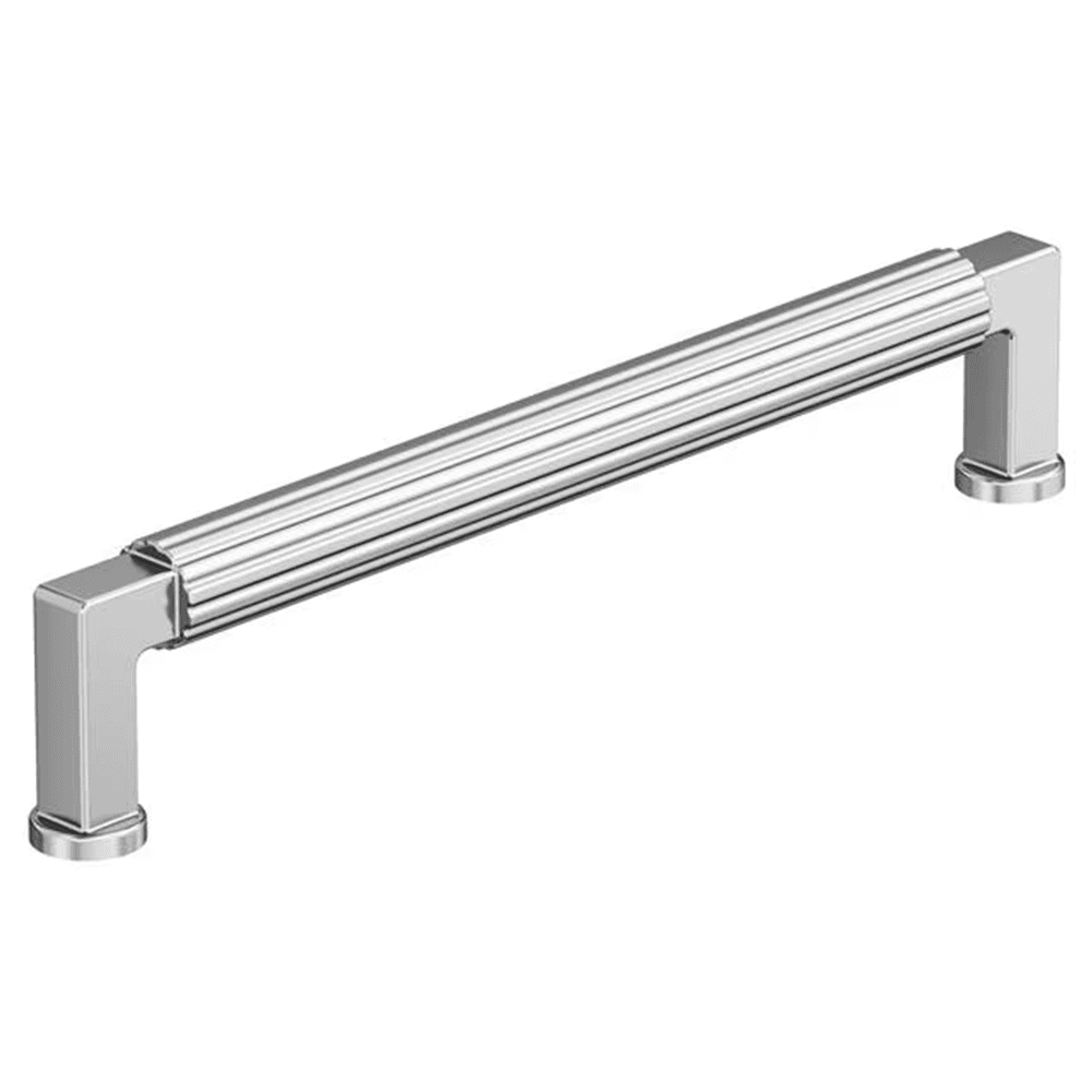 160mm Ballard Cabinet Pull, Polished Chrome Main - Image