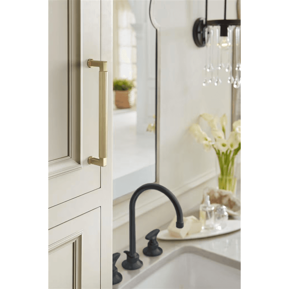 160mm Ballard Cabinet Pull, Golden Champagne Alt 3 - Image