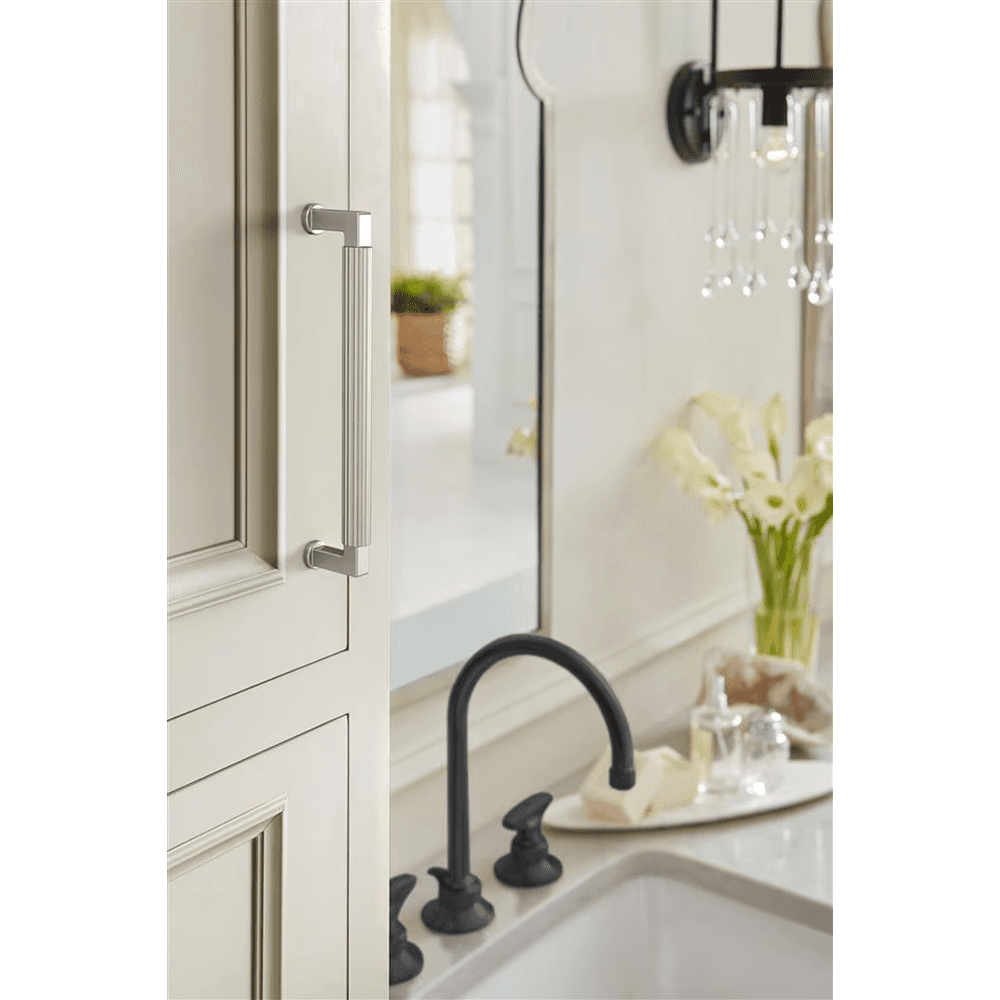 160mm Ballard Cabinet Pull, Satin Nickel Alt 3 - Image
