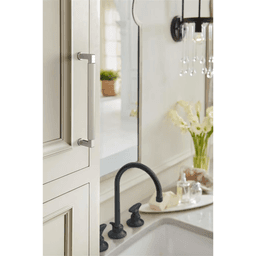 160mm Ballard Cabinet Pull, Satin Nickel Alt 3 - Image