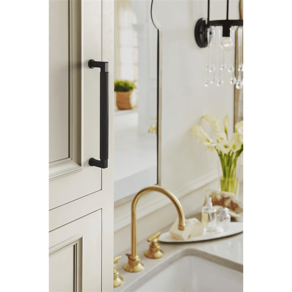 160mm Ballard Cabinet Pull, Matte Black Alt 3 - Image