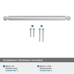 192mm Ballard Cabinet Pull, Polished Chrome Alt 2 - Image