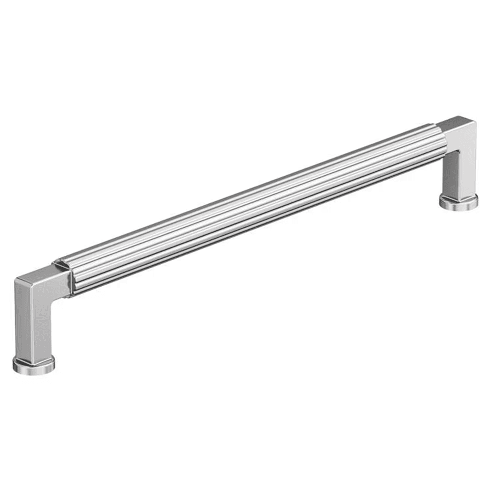 224mm Ballard Cabinet Pull, Polished Chrome Main - Image