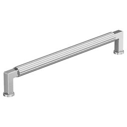 224mm Ballard Cabinet Pull, Polished Chrome Main - Image