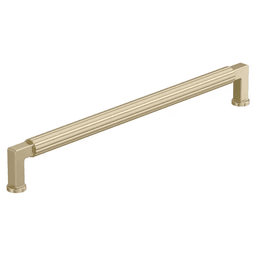 256mm Ballard Cabinet Pull, Golden Champagne Main - Image
