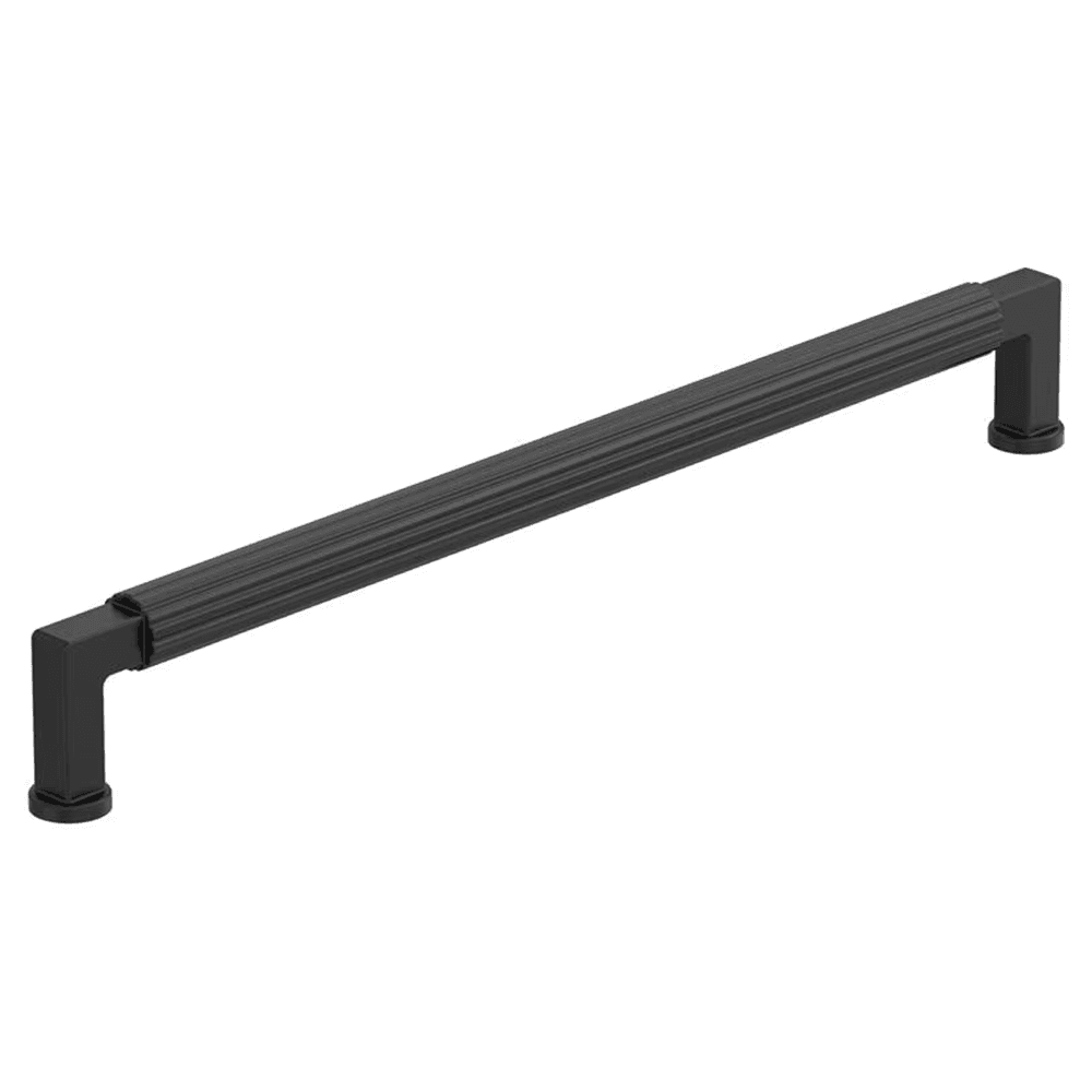 256mm Ballard Cabinet Pull, Matte Black Main - Image