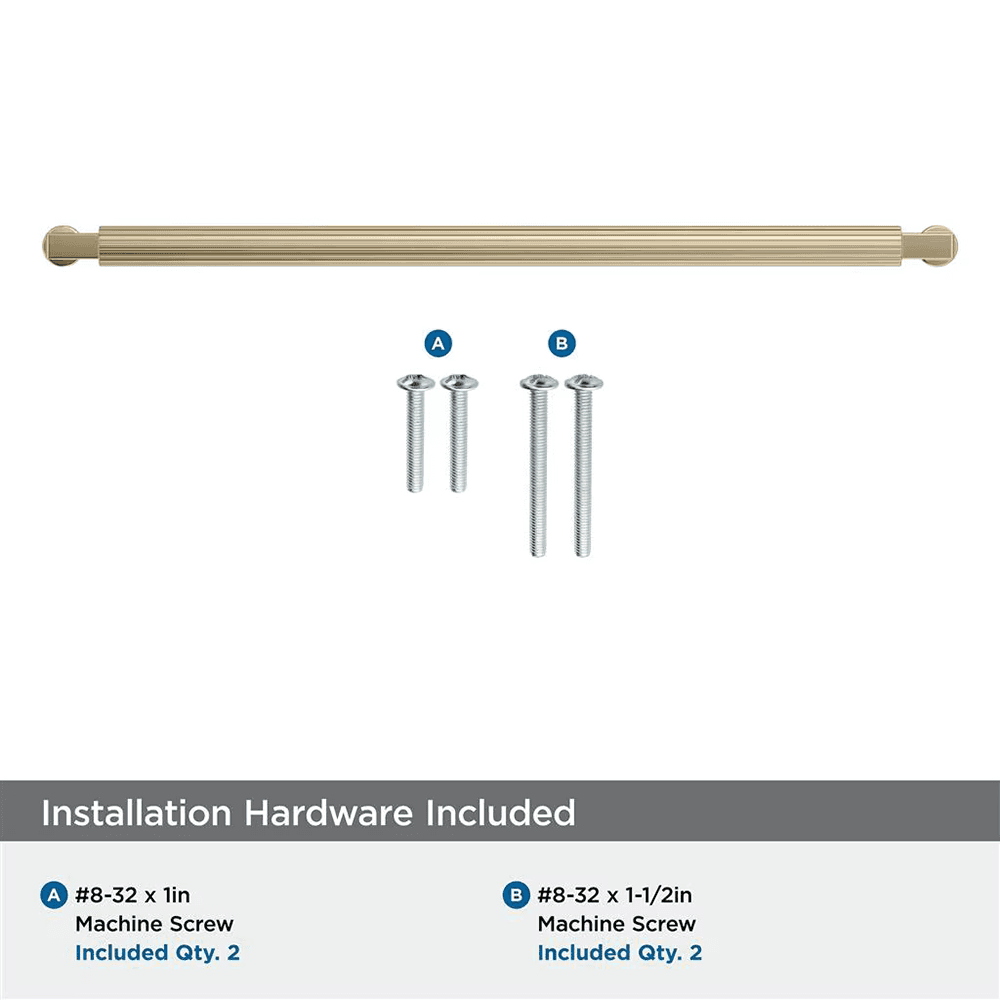 320mm Ballard Cabinet Pull, Golden Champagne Alt 2 - Image