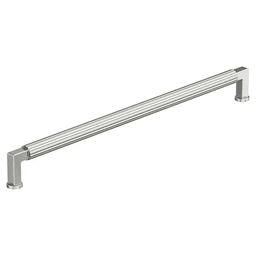 320mm Ballard Cabinet Pull, Polished Nickel Main - Image
