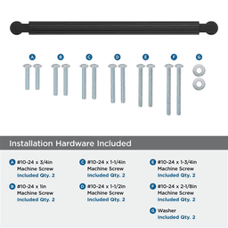 305mm Ballard Appliance Pull, Matte Black Alt 2 - Image