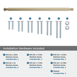 457mm Ballard Appliance Pull, Golden Champagne Alt 2 - Image