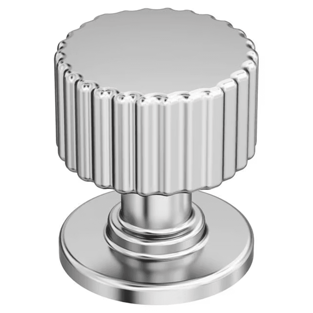 1-1/8" Ballard Cabinet Knob, Polished Chrome Main - Image