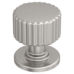 1-1/8" Ballard Cabinet Knob, Satin Nickel Main - Image