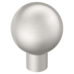1-1/8" Coble Cabinet Knob, Satin Nickel Main - Image
