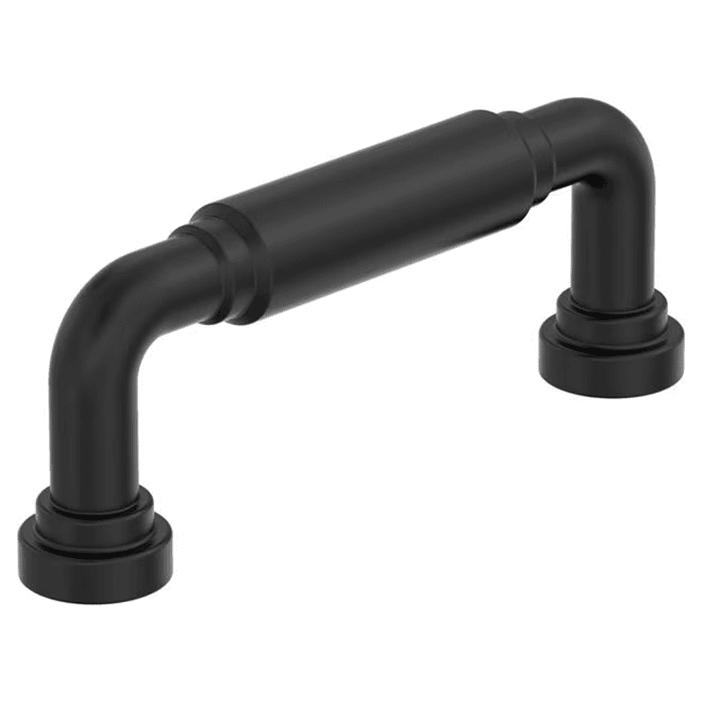 3" Coble Cabinet Pull, Matte Black Main - Image