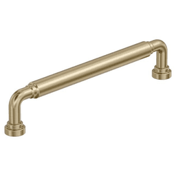 6-5/16" Coble Cabinet Pull, Golden Champagne Main - Image