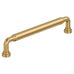 6-5/16" Coble Cabinet Pull, Champagne Bronze Main - Image