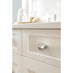 1-1/8" Collet Cabinet Knob, Matte Black Alt 3 - Image