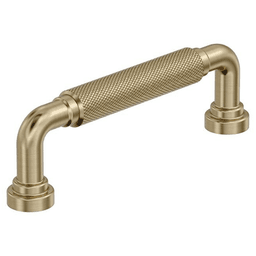 3-3/4" Collet Cabinet Pull, Golden Champagne Main - Image