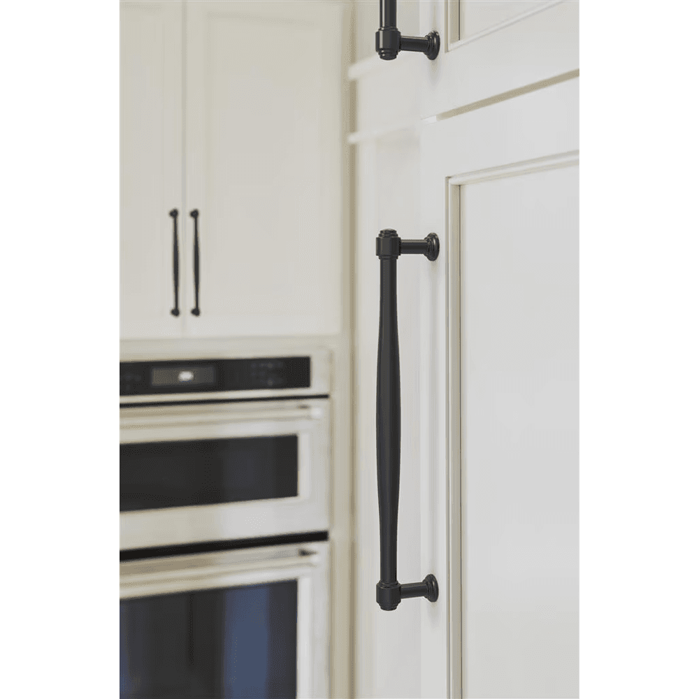 224mm Enlivity Cabinet Pull, Matte Black Alt 3 - Image