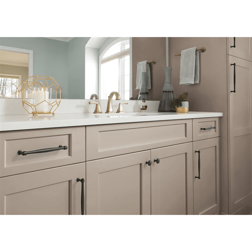 224mm Enlivity Cabinet Pull, Matte Black Alt 4 - Image